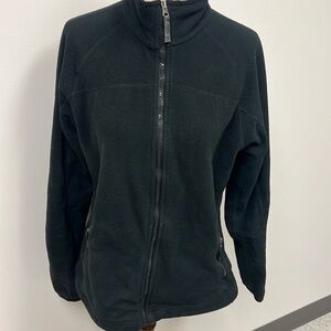 Black fleece zip up